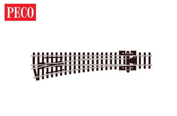thumbnail image 2 of Peco SL-397 N Gauge Streamline Code 80 Insulfrog Medium Radius Y... 2 of 12
