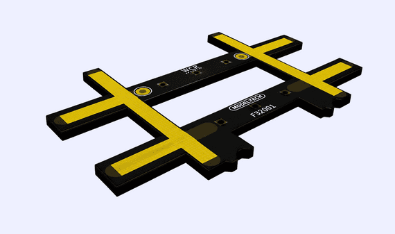 RAF32001 - ModelTech ProTrack Rail Aligner O Standard (2 Pairs)