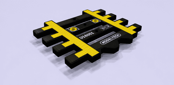 RAS09001 - ModelTech ProTrack Rail Aligner N Standard (4 Pairs)