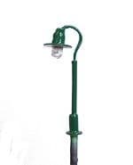 SNL-25N N/TT120 Scale Shorter Swan Neck Lamp - Green (25mm High)