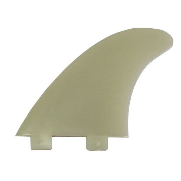 FCS compatible Natural Glass Flex Tri Fin Set