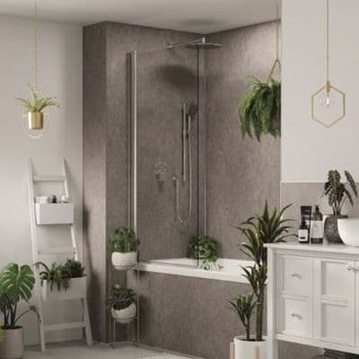 Grey Mineral Multipanel - Bathroom and Shower