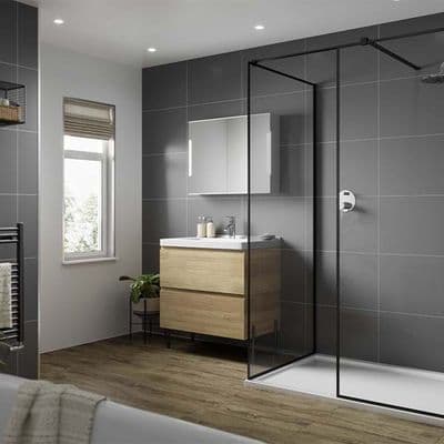 Large Tile Effect Bathroom Panels