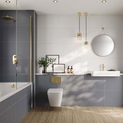 Monument Grey Multipanel - Bathroom and Shower Tile