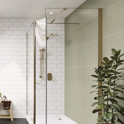 Sage Green Multipanel - Bathroom and Shower Large Tile