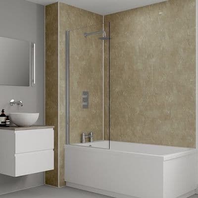 Travertine Multipanel - Bathroom and Shower