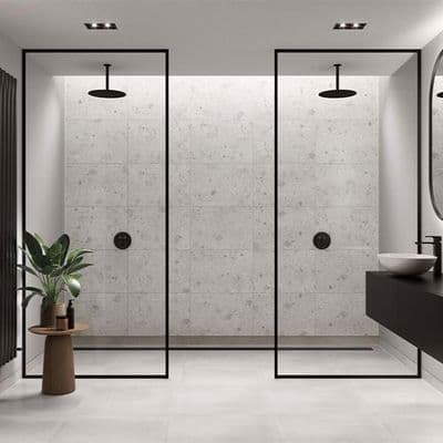 White Terrazzo Multipanel - Bathroom and Shower Tile