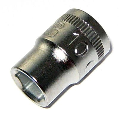 Bahco 10mm Socket 3/8 inch Drive 6 Point Metric SBSF-10
