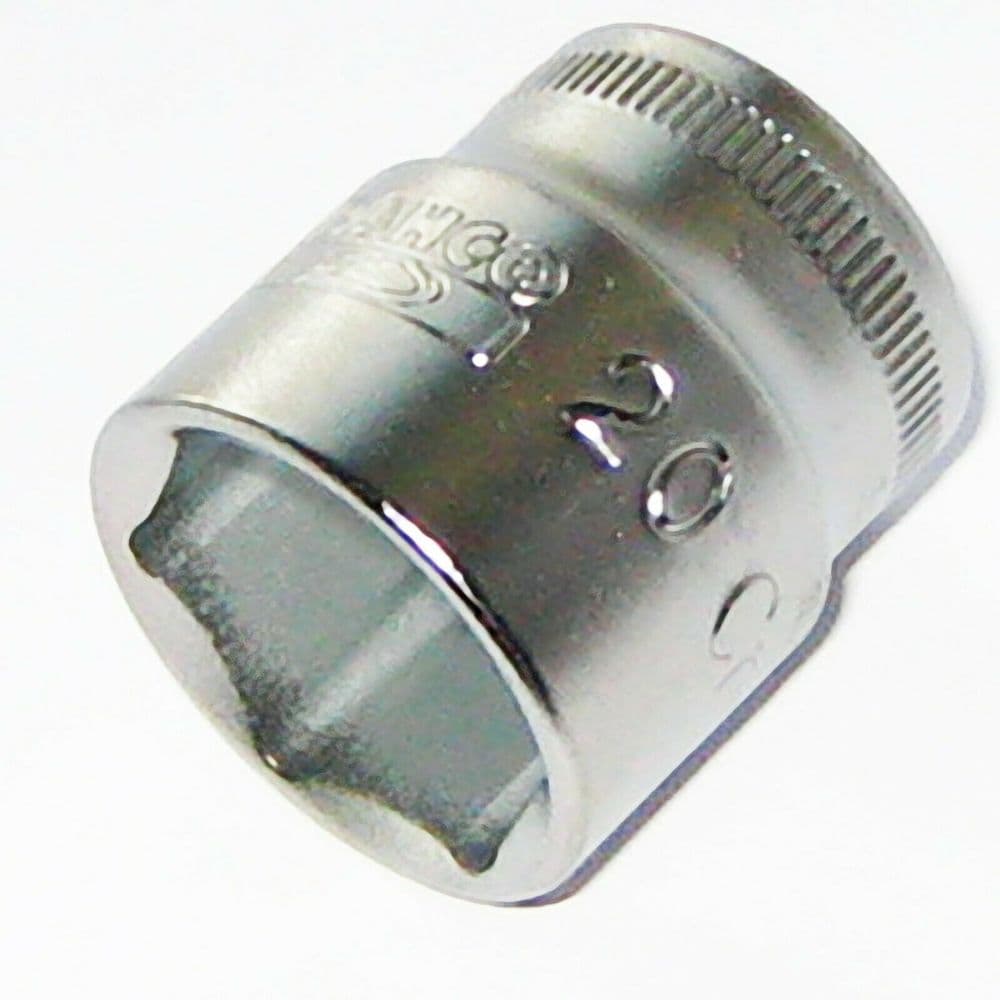 Bahco 20mm Socket 3/8 inch Drive 6 Point Metric SBSF20