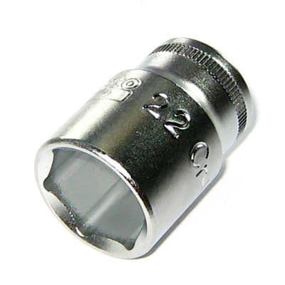 Bahco 22mm Socket 1/2 inch Drive 6 Point Metric SBS80-22