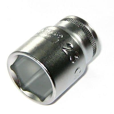 Bahco 23mm Socket 1/2 inch Drive 6 Point Metric SBS80-23