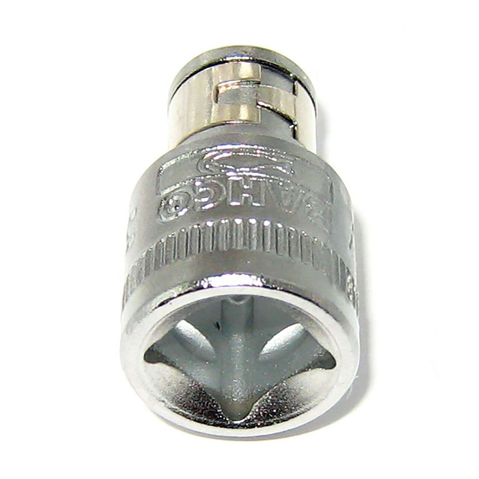 Bahco 3/8 inch Square Drive Coupler Adaptor for 1/4 inch Hex Driver Bits