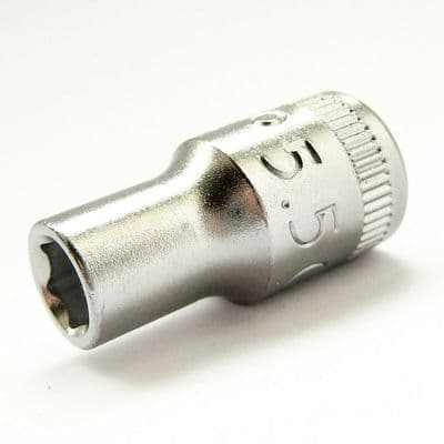 Bahco  5.5mm Socket 1/4 inch Drive 6 Point Metric SBS60-5-5
