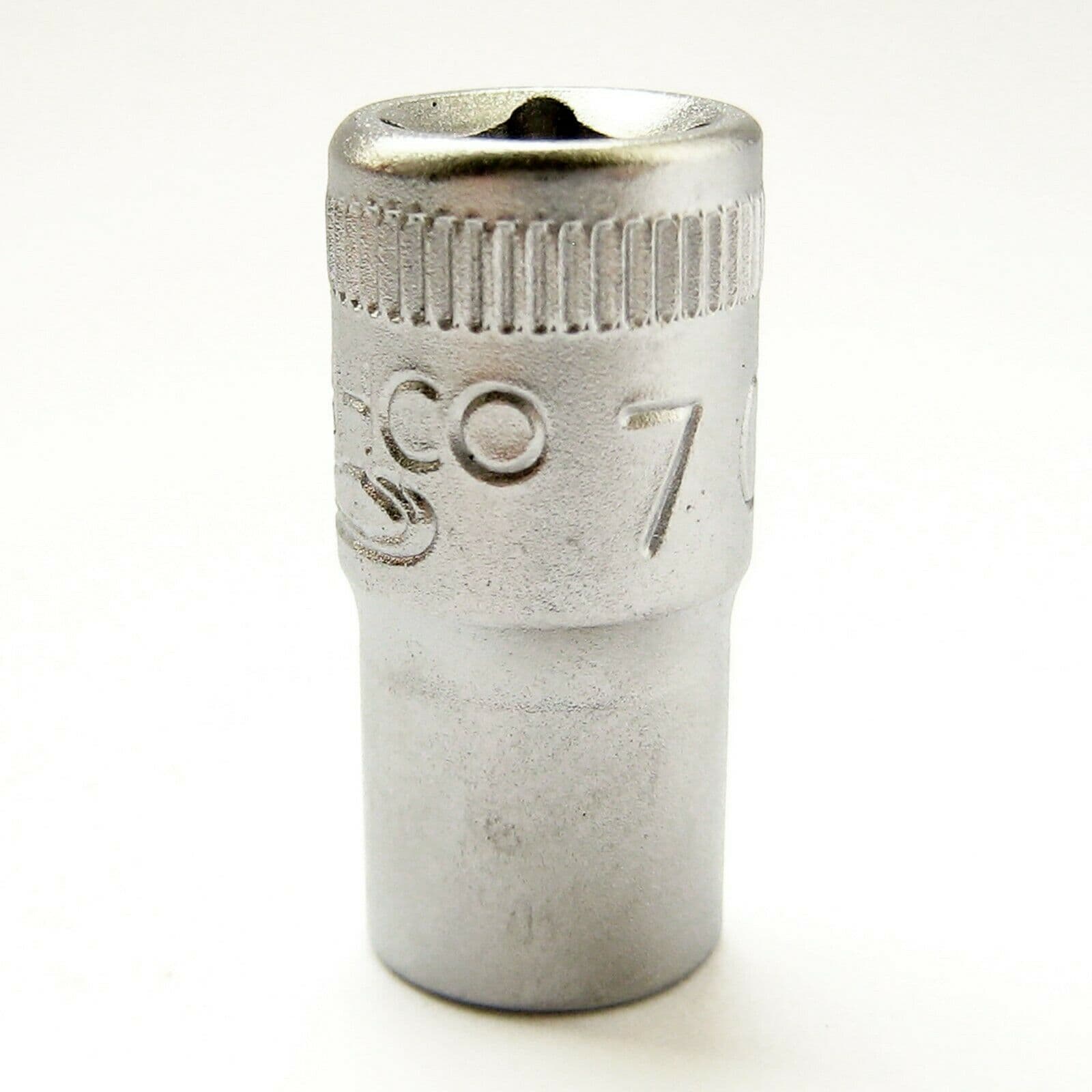 Bahco 7mm Socket 1/4 inch Drive 6 Point Metric SBS607