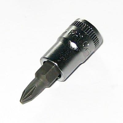 Bahco PH1 Screwdriver Socket Bit 1/4 inch Drive Phillips PH 1