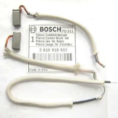 Bosch Carbon Brushes for GSA 18V 24V Nicad Ni-mh Sabre Saw 1644 2610918932