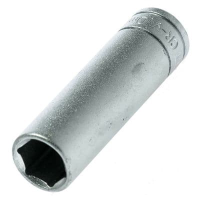 Teng Tools 10mm Deep Socket 1/4 inch Drive 6 Point Metric M140610-C