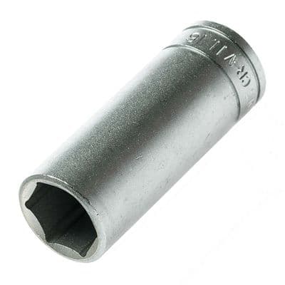 Teng Tools 11/16 inch AF Imperial Deep Socket 3/8 inch Drive 6 Point M380222-C