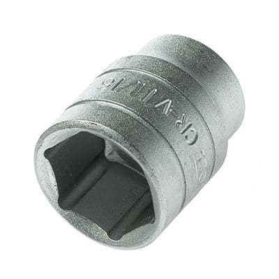 Teng Tools 11/16 inch AF Imperial Socket 3/8 inch Drive 6 Point M380122-C