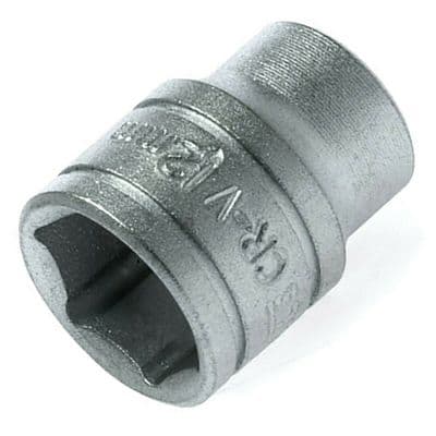 Teng Tools 12mm Socket 1/4 inch Drive 6 Point Metric M140512-C