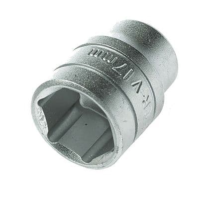 Teng Tools 17mm Socket 3/8 inch Drive 6 Point Metric M380517-C