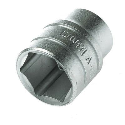 Teng Tools 18mm Socket 3/8 inch Drive 6 Point Metric M380518-C