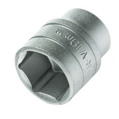 Teng Tools 19mm Socket 3/8 inch Drive 6 Point Metric M380519-C