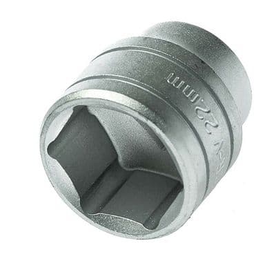 Teng Tools 22mm Socket 3/8 inch Drive 6 Point Metric M380522-C