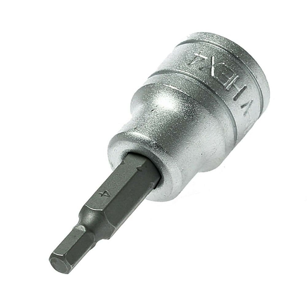 Teng Tools 4mm Allen Key Hex Socket Bit 3/8 inch Drive Metric HEX4 S2 ...