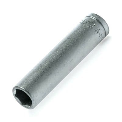 Teng Tools 5/16 inch AF Imperial Deep Socket 1/4 inch Drive 6 Point M140210-C