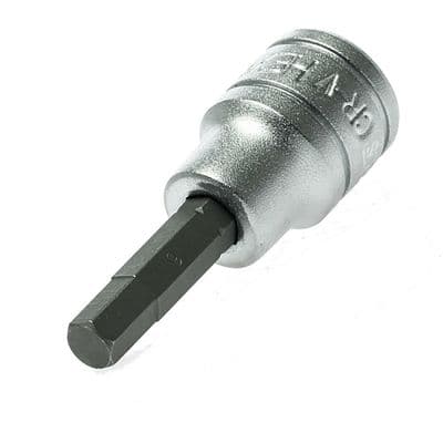 Teng Tools  6mm Allen Key Hex Socket Bit 3/8 inch Drive Metric HEX6 S2 M381506-C