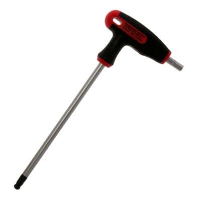 Teng Tools  6mm Hex T-Bar Handle Allen Key Metric Ball Point End 510506