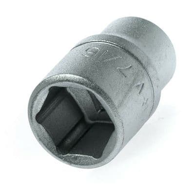 Teng Tools 7/16 inch AF Imperial Socket 1/4 inch Drive 6 Point M140114-C