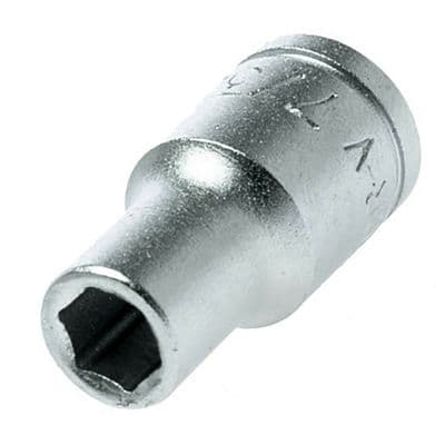 Teng Tools 7/32 inch AF Imperial Socket 1/4 inch Drive 6 Point M140107-C