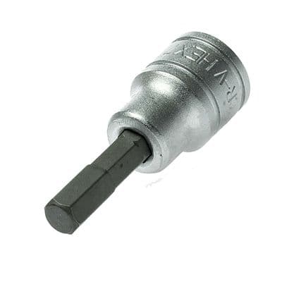 Teng Tools  7mm Allen Key Hex Socket Bit 3/8 inch Drive Metric HEX7 S2 M381507-C