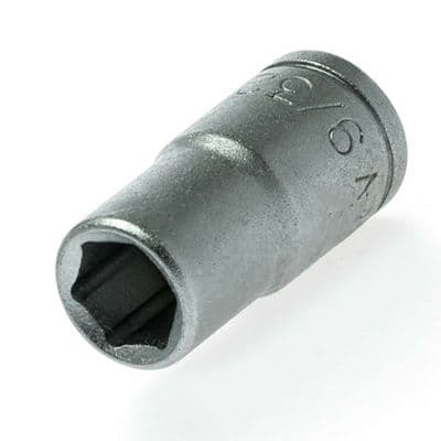Teng Tools 9/32 inch AF Imperial Socket 1/4 inch Drive 6 Point M140109-C