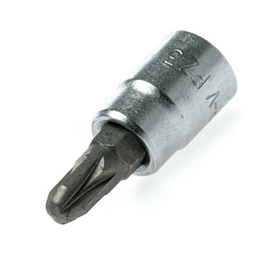 Teng Tools PZ3 Screwdriver Socket Bit 1/4 inch Drive PoziDrive Pozi PZ