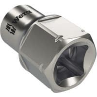 Wera 13mm Shallow Socket 1/4 inch Drive 8790 FA Metric for Zyklop 8005 Mini 2