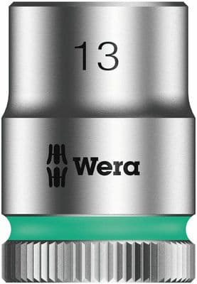 Wera 13mm Socket 3/8 inch Drive Zyklop 8790 HMB 6 Point Metric 003558