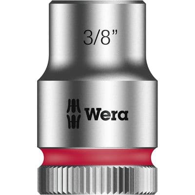 Wera 3/8 inch AF Imperial Socket 3/8 inch Drive Zyklop 8790 HMB 6 Point