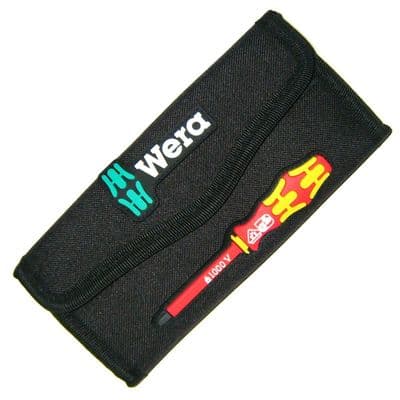 Wera EMPTY 2Go VDE 817 Screwdriver Case Pouch Holster 7 Piece Interchangeable Kraftform Kompakt