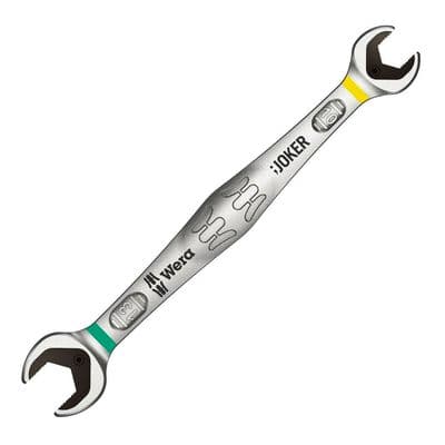 WERA JOKER 10mm & 13mm Double Open Ended Spanner Hand Tool Wrench, 003760
