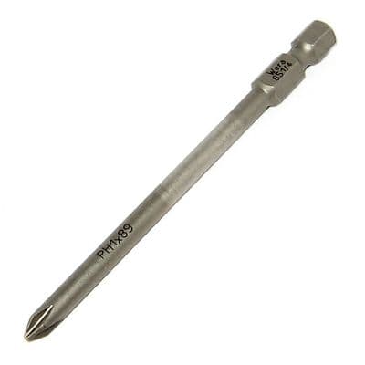 Wera PH1 Phillips 89mm Screwdriver Bit KK 851/4 Z Kraftform Kompakt PH 1