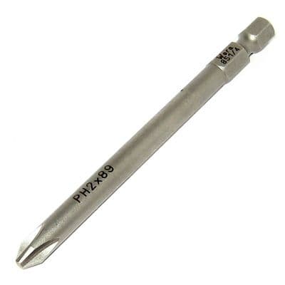 Wera PH2 Phillips 89mm Screwdriver Bit KK 851/4 Z Kraftform Kompakt PH 2