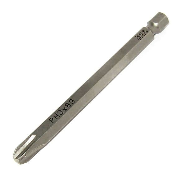 Wera PH3 Phillips 89mm Screwdriver Bit KK 851/4 Z Kraftform Kompakt PH 3