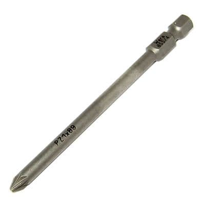 Wera PZ1 Pozidriv 89mm Screwdriver Bit 855/4 Z Kraftform Kompakt Pozi Drive PZ 1