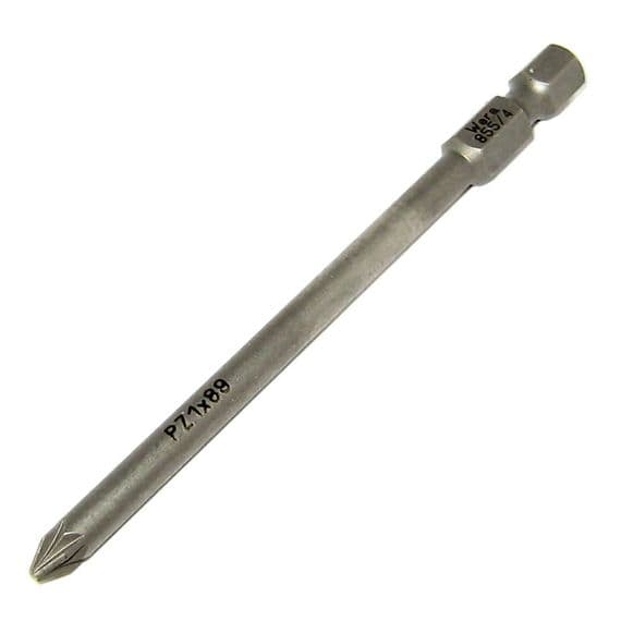 Wera PZ1 Pozidriv 89mm Screwdriver Bit 855/4 Z Kraftform Kompakt Pozi Drive PZ 1