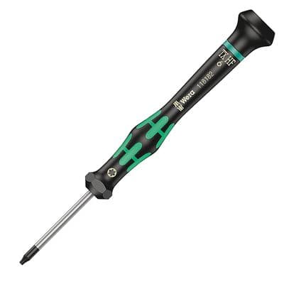 Wera TX 6 x 40mm Micro Precision TORX HF Screwdriver 2067 Kraftform Holding Function TX6 T6