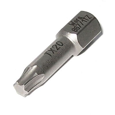 Wera TX20 25mm TORX Screwdriver Bit KK 867/1 Z Kraftform Kompakt T20 TX 20