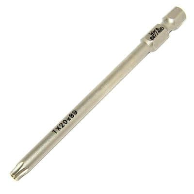 Wera TX20 TORX BO 89mm Screwdriver Security Bit 867/4 Z Kraftform Kompakt T20 T 20